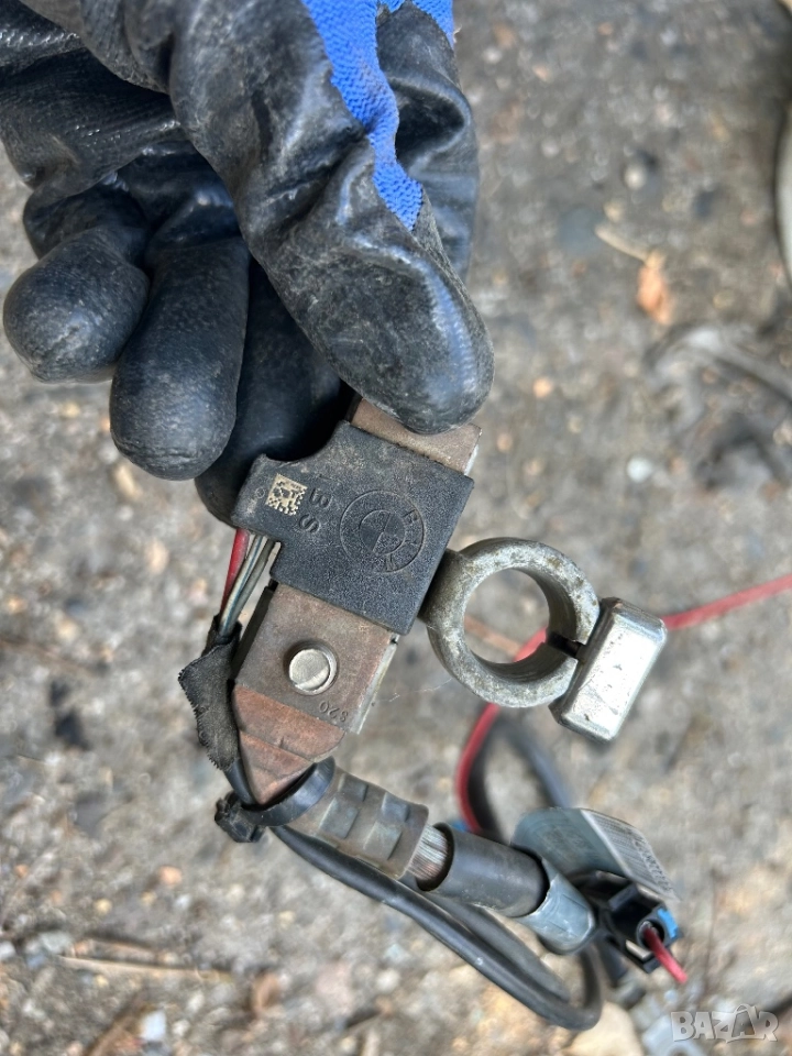 клема BMW E60 E61 минусова IBS  6947498, снимка 1
