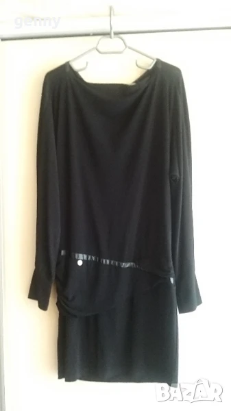 Елегантна италианска права къса рокля, снимка 1