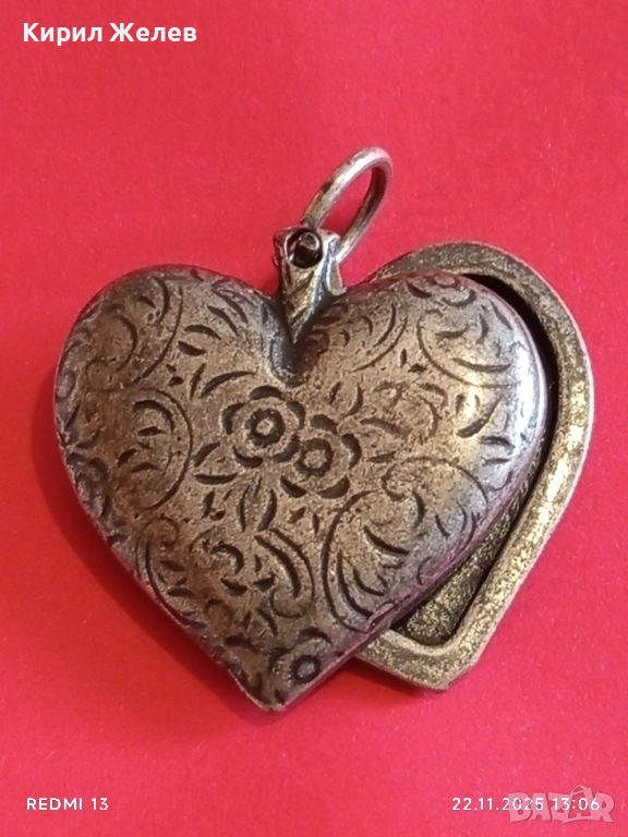РОМАНТИЧНА ВИСУЛКА СЪРЦЕ ❤️ КРАСИВА ОРНАМЕНТИКА 52162, снимка 1