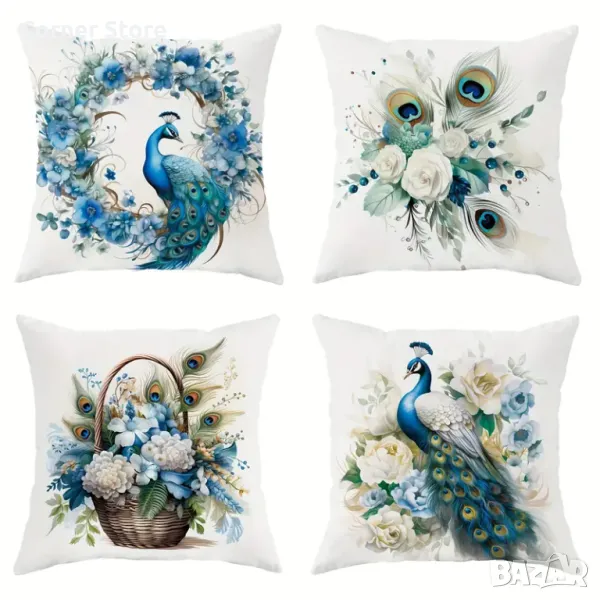 Декоративни калъфки 45/45 см,нови, снимка 1