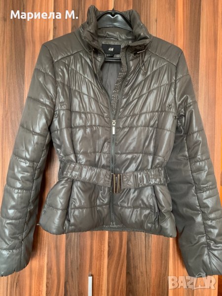 H&M, Яке от промазана материя, M, снимка 1