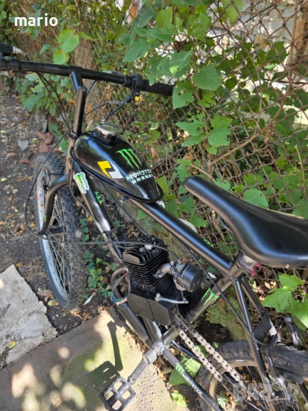 Продавам веломотор с чисто нов двигател 80 сс най добро качество, снимка 1