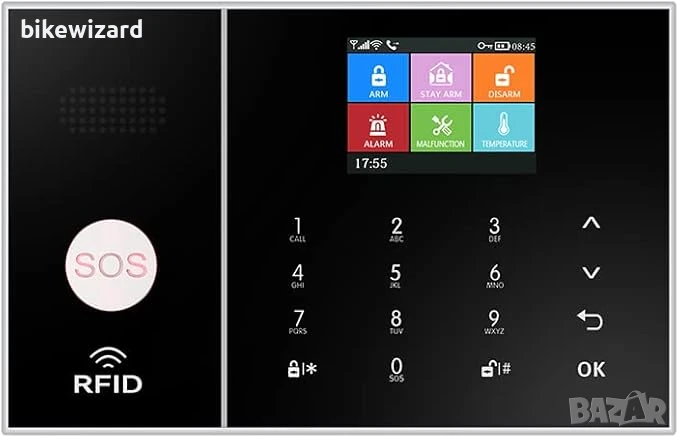 Контролер за безжична алармена система Съвместим с LW208 система за домашна сигурност НОВО, снимка 1