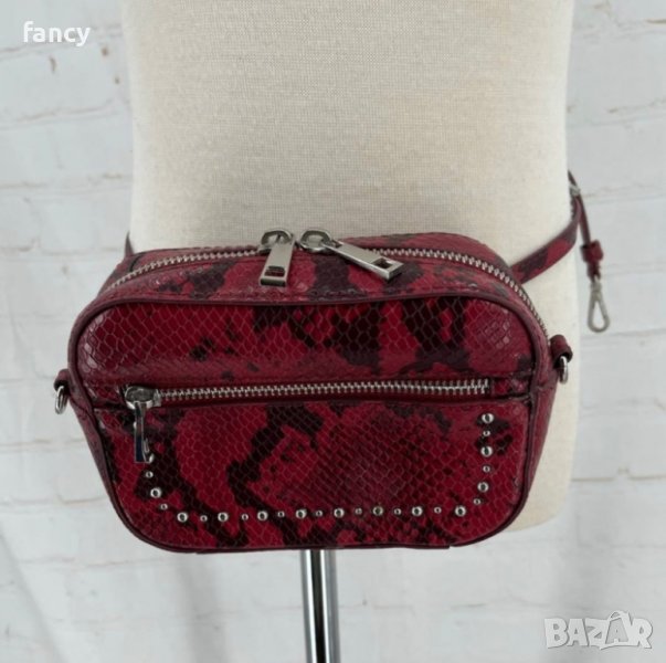 Мини чанта Zara за кръст и през рамо, снимка 1