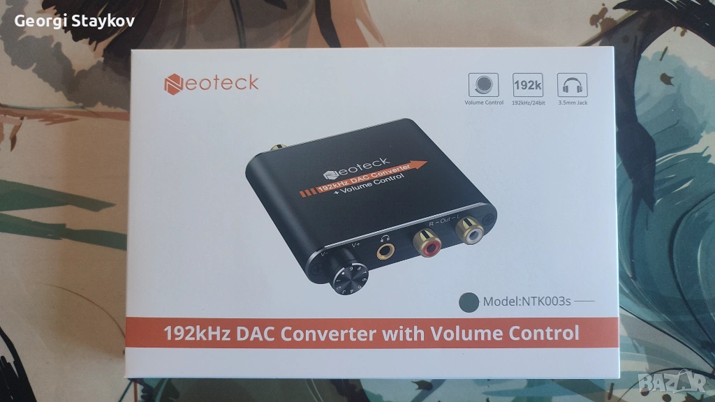 Dac Neoteck - NTK003s - Digital to Analog converter, снимка 1
