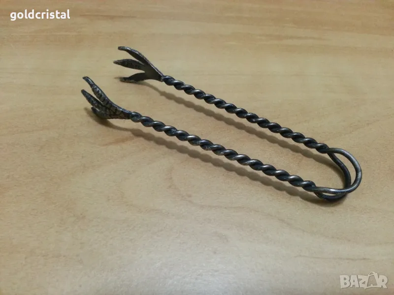 посребрена щипка за сервиране , снимка 1