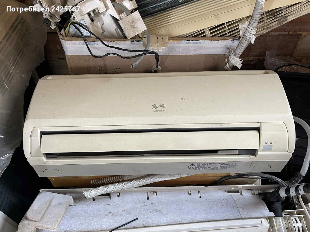 Климатик Mitsubishi muz j22r на 100 волта , снимка 1