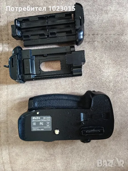 Вертикален грип Meike за Nikon D600 D610, снимка 1
