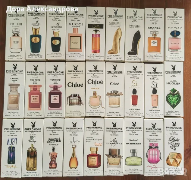 Парфюмни тестери с феромони, снимка 1