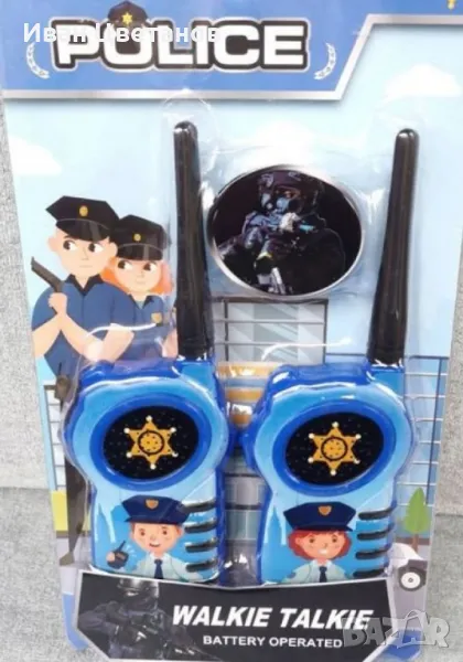 Комплект за игра уоки токи Police Station, снимка 1