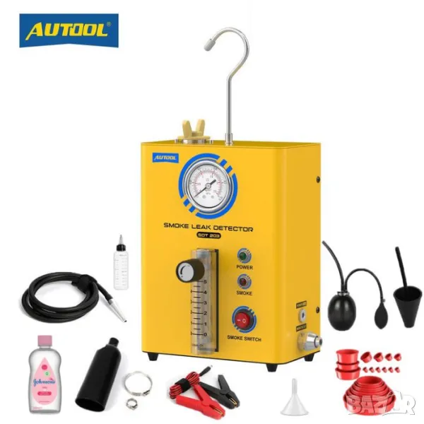 Машина за откриване на утечки с пушек | Димогенератор за автодиагностика, снимка 1