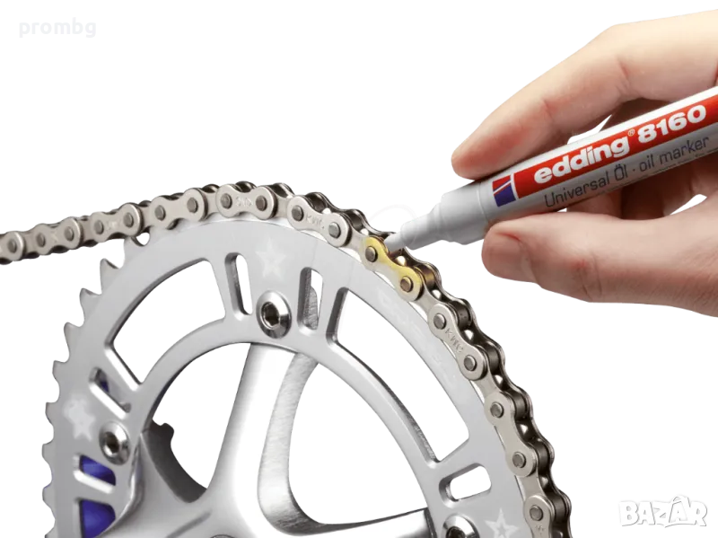 маркер с машинно масло EDDING, Германия, снимка 1