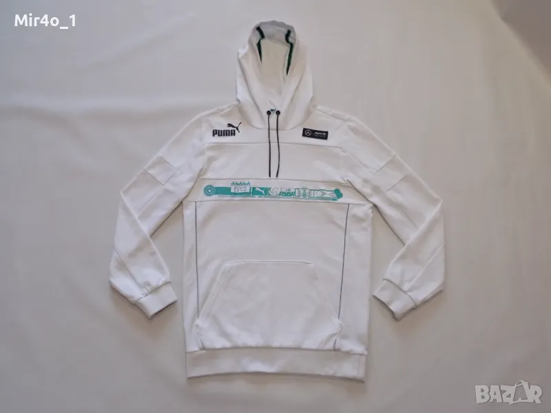 суичър puma mercedes amg худи горнище суитчър елек блуза фанела оригинален спортен авто мото мъжки S, снимка 1