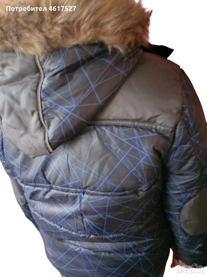 пухено яке Tom Tailor с качулка, снимка 1