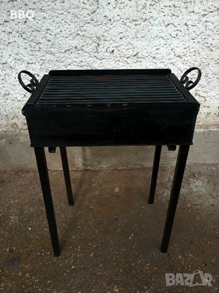 Барбекю Скара Дървени въглища Кънпинг Пещ Вграждане Професионална Ръчна изработка , снимка 1