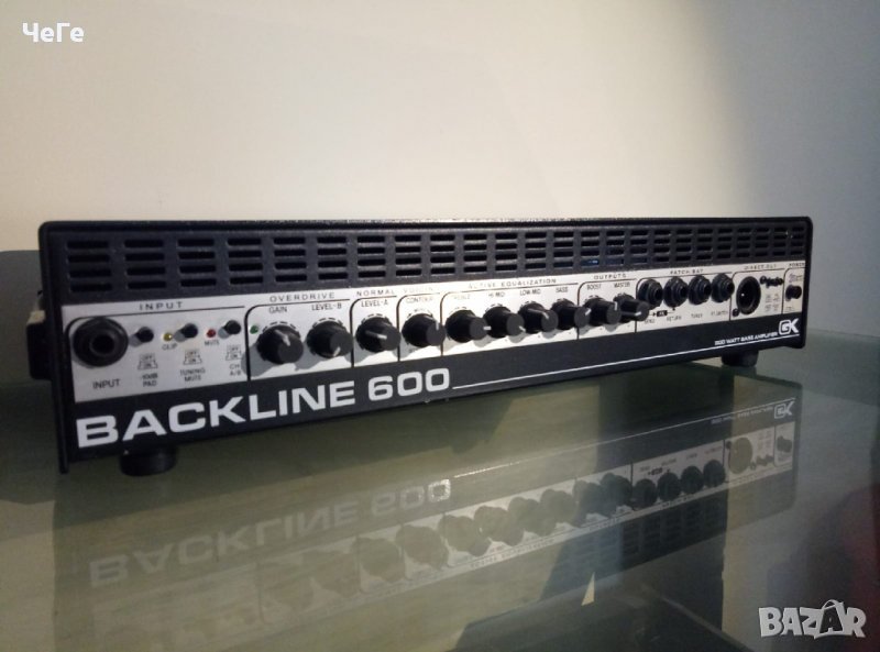Gallien Krueger Back Line 600 Bass глава , снимка 1