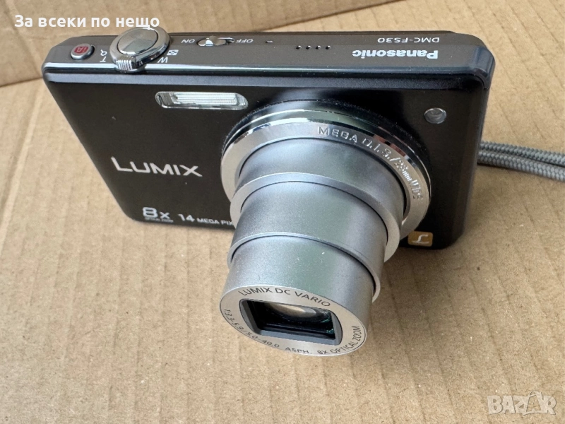 Цифров фотоапарат Panasonic Lumix DMC-FS30 , 14.1MP, 8x Optical Zoom , Panasonic DMC-FS30, снимка 1