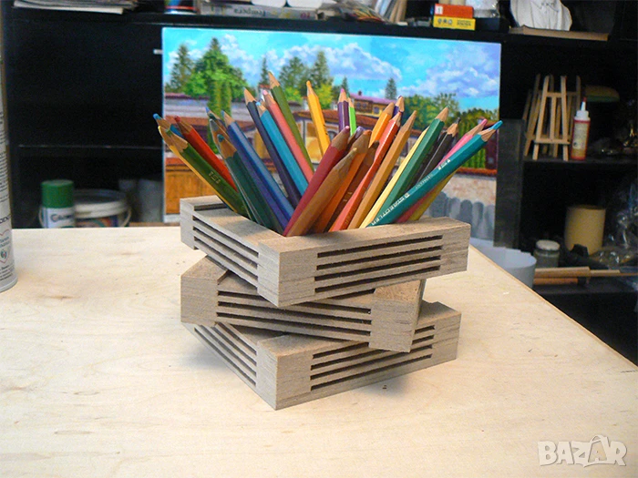 Хендмейд моливник . От мАРТгер ., снимка 1