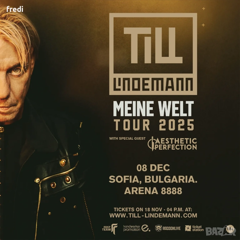 2 билета за LINDEMANN standing, снимка 1