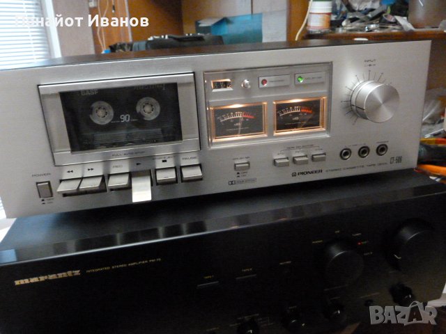 Касетен дек Pioneer CT-506 (1978) , снимка 1