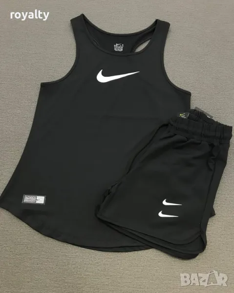 Nike черен дамски спортен комплект , снимка 1
