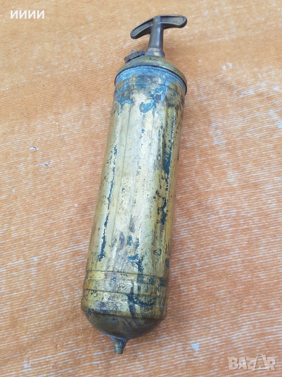 Бронзов пожарогасител, снимка 1
