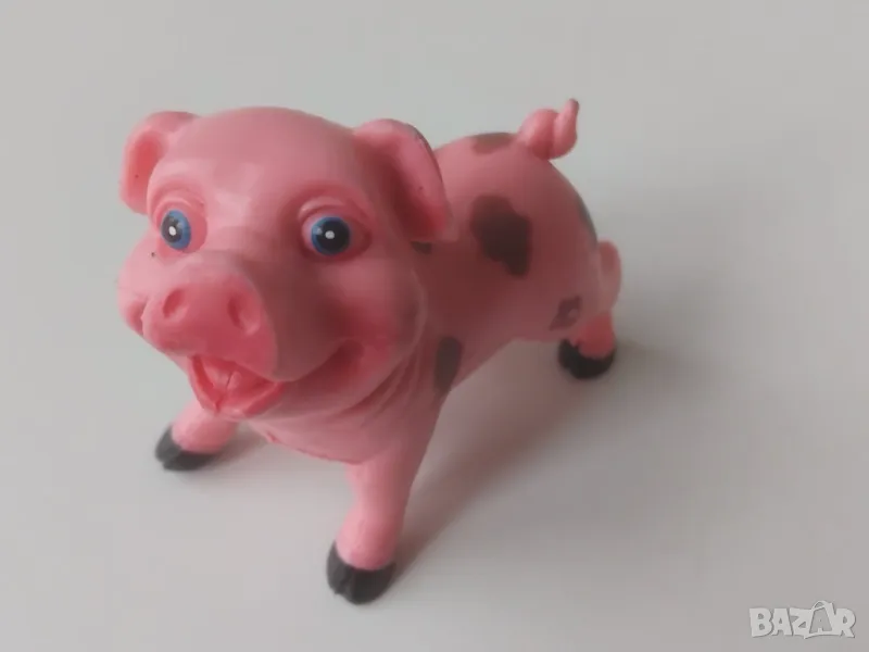 Розово Прасенце - малка реалистична фигура / играчка, снимка 1