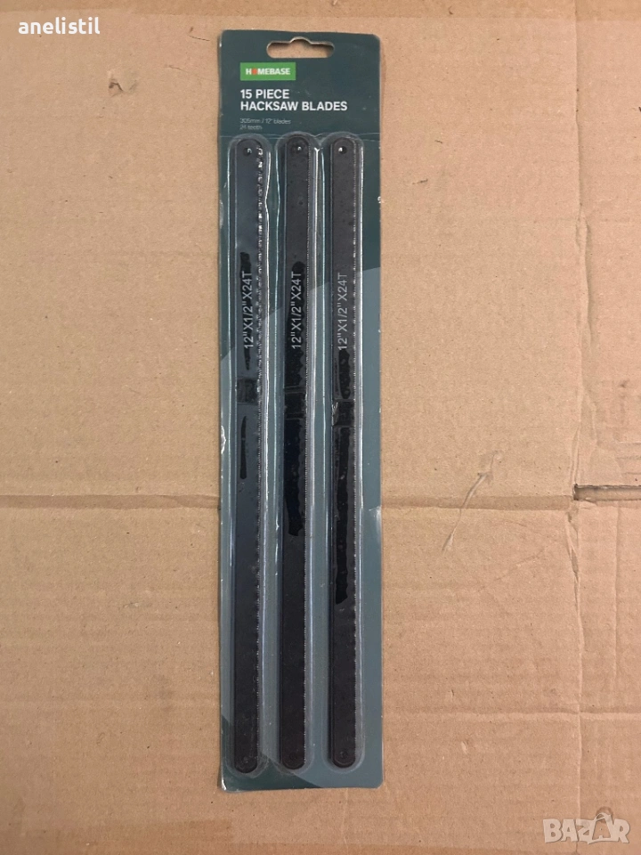 🔧 НОВИ НОЖОВЕ ЗА РЪЧНА НОЖОВКА – КОМПЛЕКТ 15 БР. 🔧, снимка 1