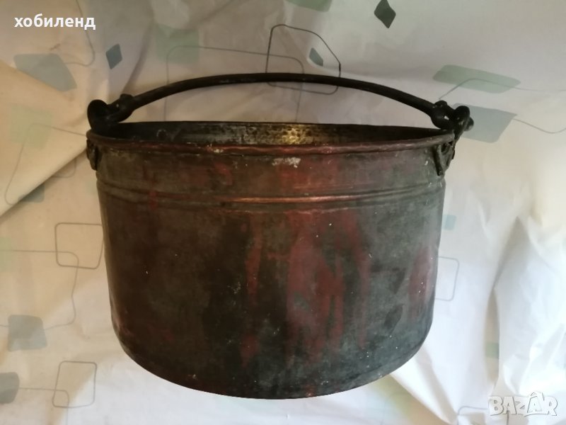 Възрожденски котел, бакър, медик, водник, снимка 1