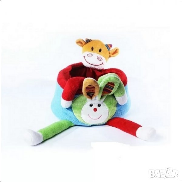 Детски панер с кравичка и зайче, снимка 1