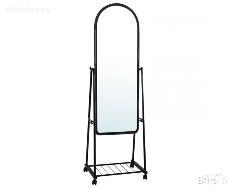 Огледало Роланд Смол - черно, снимка 1