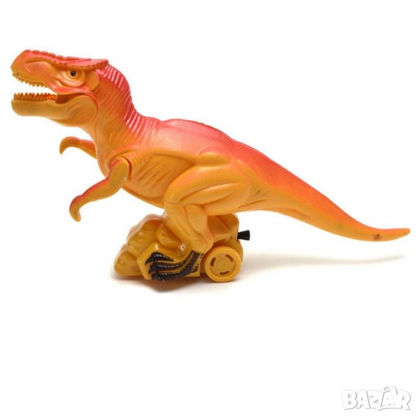 Динозавър с механизъм за задвижване, чрез връвчица., снимка 1