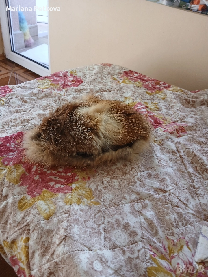 Зимна шапка от лисица, снимка 1