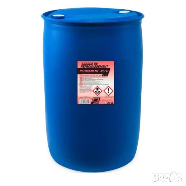 Антифриз ARECA зелен готов за употреба -25°C, 210л, снимка 1