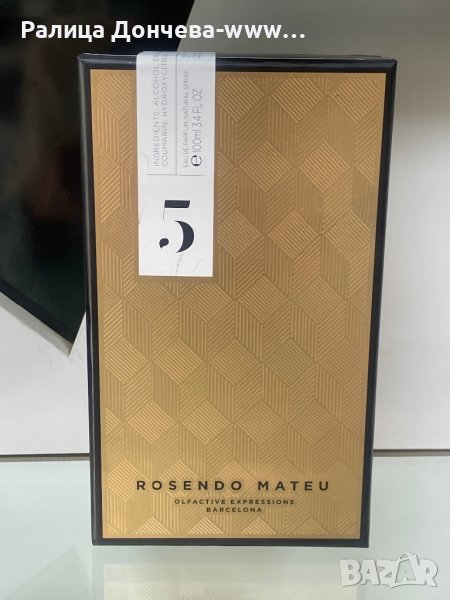 ПАРФЮМ ПРОДУКТ-Rosendo Mateu Nº 5 Floral, Amber, Sensual Musk, снимка 1