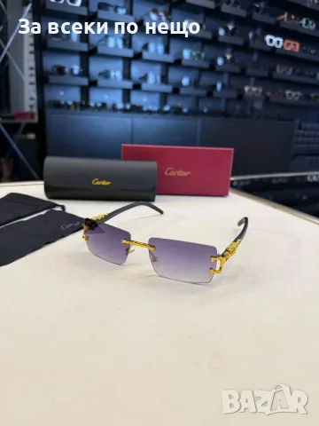 Cartier Слънчеви Очила С UV400 Защита - Различни Цветове Код SEM-704, снимка 3 - Слънчеви и диоптрични очила - 55970456