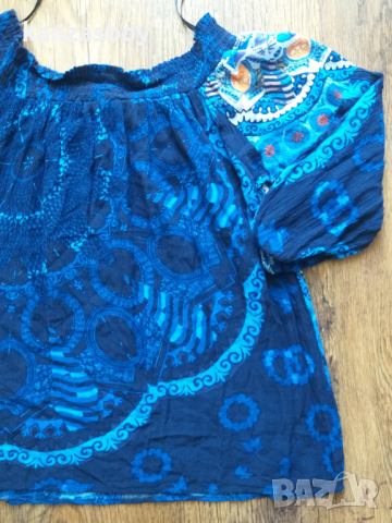 desigual - страхотна дамска блуза КАТО НОВА, снимка 9 - Блузи с дълъг ръкав и пуловери - 36357959