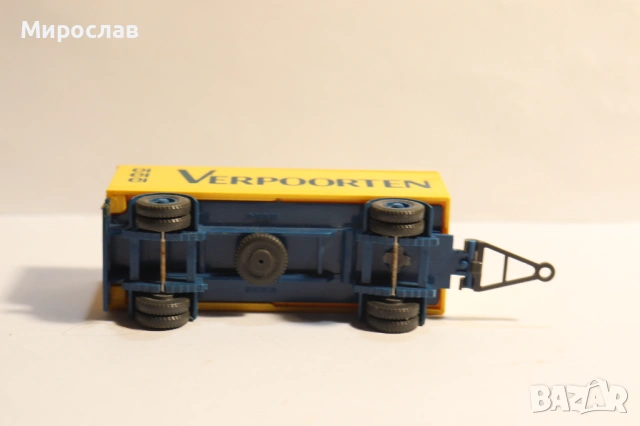 WIKING H0 1/87 РЕМАРКЕ КАМИОН МОДЕЛ ТИР, снимка 3 - Колекции - 53214496