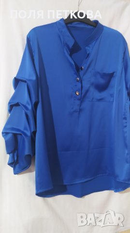 Сатенена блуза , снимка 7 - Ризи - 44270088