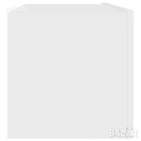 vidaXL ТВ шкаф, бял, 100x30x30 см, инженерно дърво, снимка 7 - Шкафове - 56147761