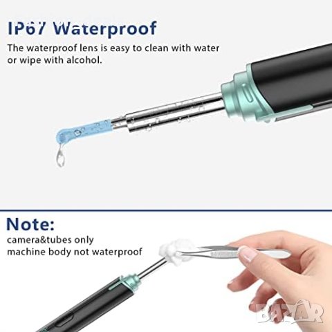 Нова 1920P HD Камера за Почистване на Уши VITCOCO с 6 LED светлини", снимка 4 - Други - 42702028