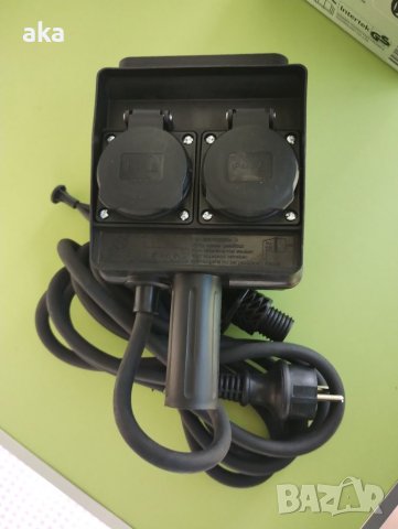 Градински контакт двоен с таймер - програматор външен 3м.удължител 3680W16A                       , снимка 5 - Други - 41337967