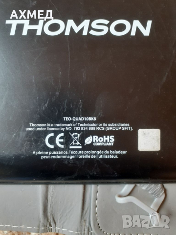 Таблет Thomson TEO-QUAD10BK8-за части, снимка 3 - Таблети - 36515799