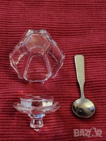 Френски кристал BACCARAT за хайвер, горчица, сладко. , снимка 4 - Други - 50536326