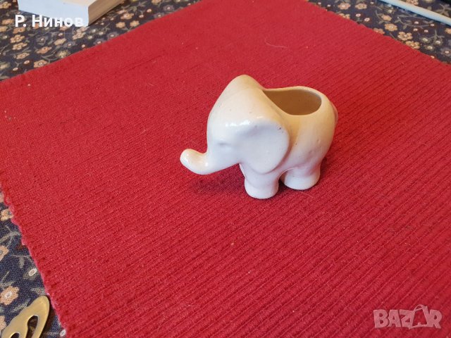 Слонче - ваза от Индия №4 порцелан 