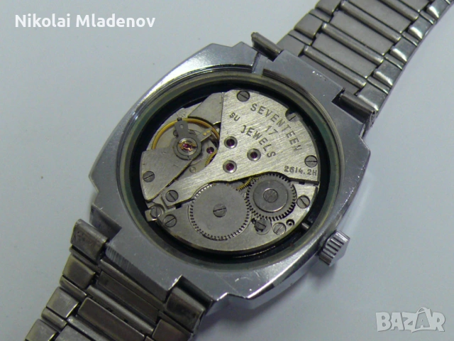 Съветски Полет/POLJOT Мъжки ръчен часовник, работещ! С дата, снимка 17 - Мъжки - 53067026