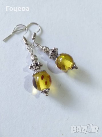 Разкошен комплект бижута с Кехлибар и красиви медальони в цвят сребро, снимка 9 - Бижутерийни комплекти - 40714672