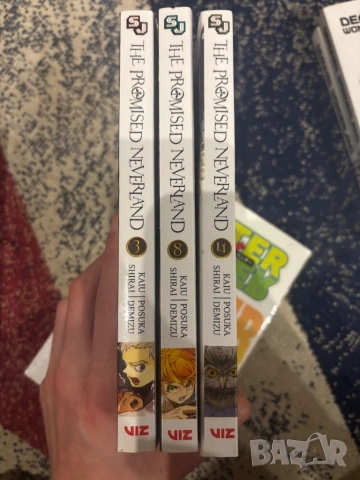 Манга / The Promised Neverland, Demon Slayer, Black Clover, Deadman Wonderland и Hunter x Hunter, снимка 3 - Списания и комикси - 53046772