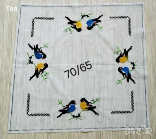 Бродирани битови карета  , снимка 3 - Антикварни и старинни предмети - 39393127