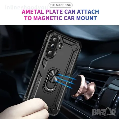 Удароустойчив Кейс RingCase за Samsung Galaxy A36 / A56, снимка 3 - Калъфи, кейсове - 50179527